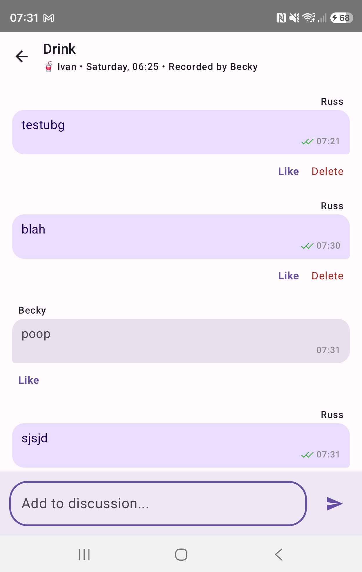 Real-time Chat