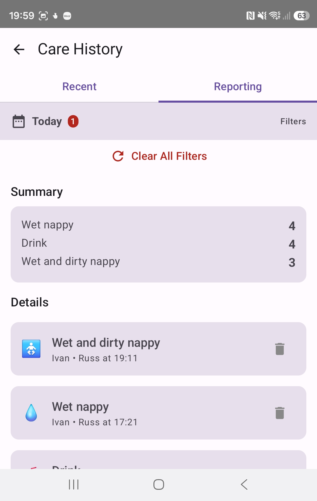 Care Reporting